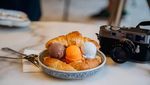 Nyamm! Croissant Makin Enak Dipadukan Es Krim Aneka Rasa