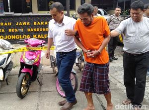 Dor! Garong Motor di Bandung Tersungkur Ditembak