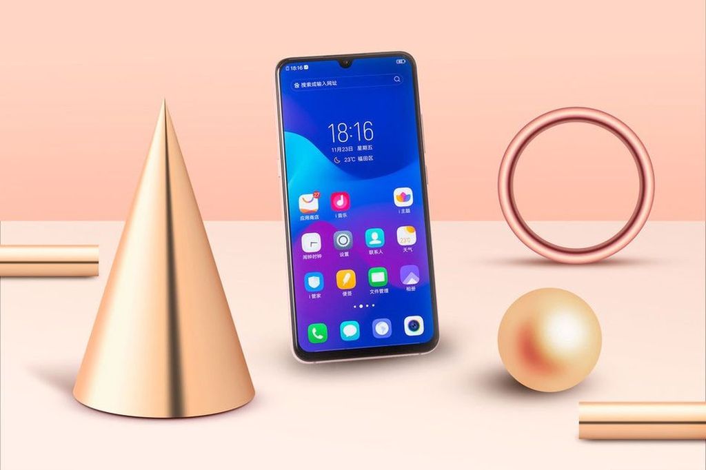 Penampilan Cantik Vivo X23 Symphony Edition