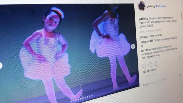 Nari Balet, Gempi Kok Lucu Banget Sih!