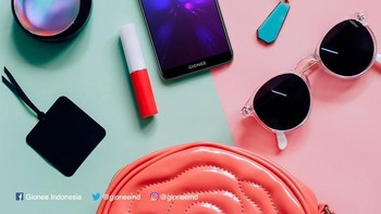 Gionee F205 memiliki desain slim berukuran 148,4 x 70,7 x 7,95 mm dengan resolusi kamera belakang 8 MP. (Foto: Gionee)