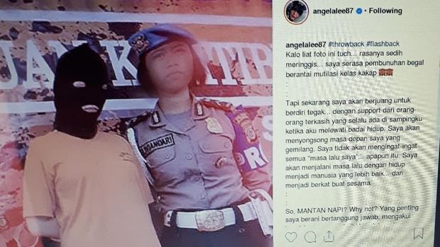 Disebut Mantan Napi, Angela Lee: Why Not?