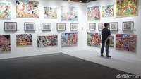 Ada bagian Hello Colorful World. Di sini kita akan melihat beragam gambar One Piece yang penuh warna (Afif Farhan/detikTravel)