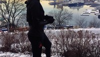 Ada Hegerberg kala menjelajahi Oslo yang indah (Instagram/ahegerberg)