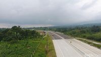 Ilustrasi jalan tol.