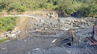 Proyek jembatan di jalur Trans Papua ini menjadi saksi bisu penembakan 31 pekerja. Istimewa/Ditjen Bina Marga Kementerian PUPR.