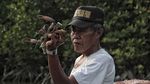 Pelepasan Ribuan Kepiting di Pulau Pari