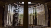 Mengutip data dari ITB (Institut teknologi Bandung), katedral raksasa ini memiliki 78 pompa dan 59 pilar beton. Air dapat berpindah 200 ton tiap detiknya. Jumlah ini mampu memenuhi 25 kolam renang dalam taraf Olimpiade (Getty Images)
