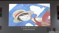 Ada juga video Oda saat menggambar berbagai tokoh One Piece (Afif Farhan/detikTravel)