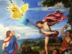 Ketika Lukisan Klasik Dipadukan Budaya Pop Pakai Photoshop