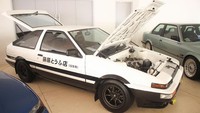 Mobil Toyota AE86 Trueno berhasil terpilih jadi salah satu modifikasi terbaik versi detikcom di Indonesia Automodified (IAM) 2018 putaran final di Istora Senayan, Jakarta. Foto: Rifikianto Nugroho