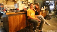 Aurora dan Aliando jadi sering makan bareng setelah terlibat dalam satu film. Foto: Ismail/detikFoto