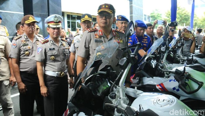 Jelang Operasi Lilin Semeru, Polisi Dilengkapi Motor Patwal 1.200 CC