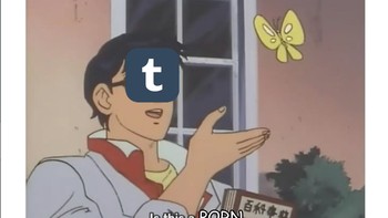 Tumblr mengumumkan bahwa mereka akan memblokir konten bermuatan pornografi pada platformnya. Foto: Twitter