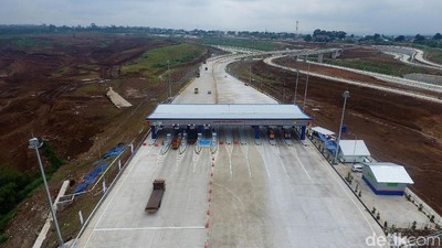 Gratis Seminggu, Ini Penampakan Tol Bocimi dari Udara