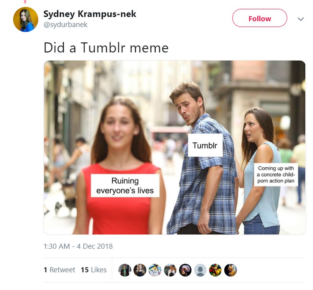 Kumpulan Meme Tumblr Blokir Konten Porno Foto 2