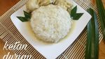 Yummy! Sore Ini Paling Enak Ngemil Ketan Siram Kinca Durian