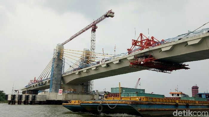 Jembatan Musi IV/Foto: Raja Adil Siregar Jembatan Musi IV/Foto: Raja Adil Siregar