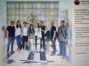 Hapus Foto Bareng Reino, Luna Maya Tetap Pajang Foto Syahrini