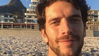 Masih di Afrika Selatan, ini saat Oli selfie di Sunset Beach, Seapoint, Cape Town. (oliverbaggerman/Instagram)
