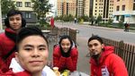 Ini Achmad Hulaefi, Calon Suami Ratu Wushu Lindswell Kwok yang Doyan Ngopi