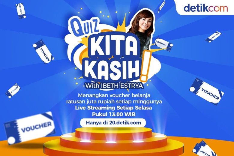 Live Streaming Kita Kasih! Voucher Belanja 100 Juta Rupiah Live Streaming Kita Kasih! Voucher Belanja 100 Juta Rupiah