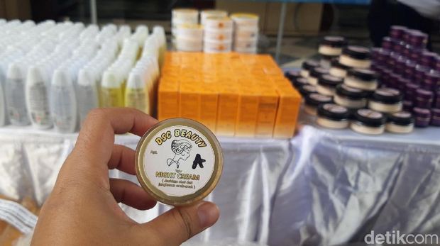 Kosmetik ilegal bertajuk Derma Skin Care (DSC)/