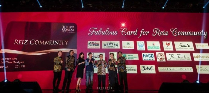 The Reiz Condo Luncurkan Reiz Community di The Sosialite Gala Dinner