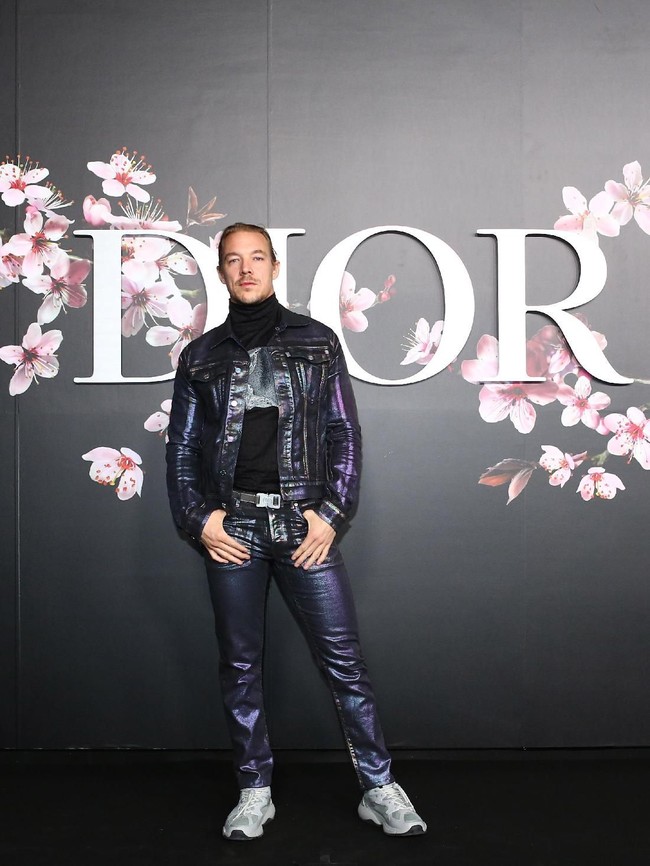 DJ Diplo pun eksis di fashion show Dior. (Foto: Getty Images)