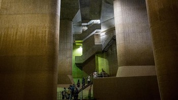 Ibu kota Jepang, Tokyo, memiliki tangki air raksasa di bawah tanah yang menjadi pertahanan kota ini melawan banjir. Foto: Getty Images