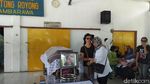 Tegarnya Lintang, Putri Nh Dini di Prosesi Kremasi