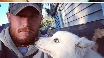 Selama 15 tahun tumbuh  bersama dengan si anjing. (Foto: Brightside)