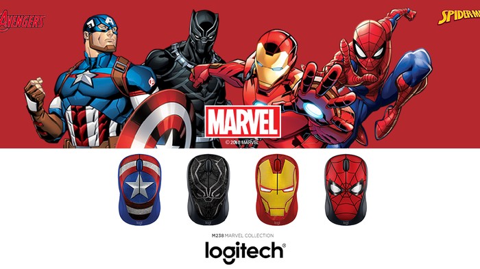 Logitech Marvel. (Foto: Logitech) Logitech Marvel. (Foto: Logitech)