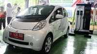 Stasiun Pengisian Listrik atau Electric Vehicle Charging Station (EVCS) ini diluncurkan di Kantor BPPT, Jakarta Pusat, Rabu (5/12/2018).