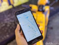 Kuning-kuning, Cerahnya Sepeda Listrik Bertarif Sewa Rp 6.000 Per Jam