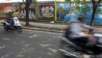 Mural Jokowi Prabowo Ngopi Bareng di Depok