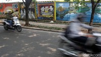 Mural Jokowi Prabowo dan mural-mural lainnya ini dibuat agar mempercantik Jalan Juanda dari coret-coretan.