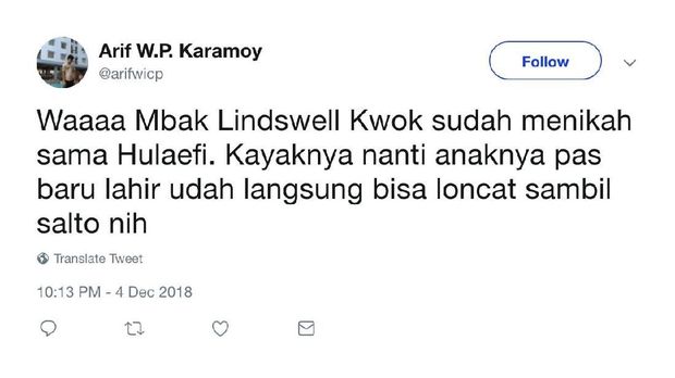 Canda Netizen Soal Lindswell Kwok Mualaf dan Berhijab