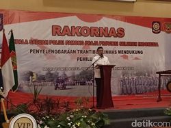 Buka Rakornas Satpol PP, Mendagri Ingatkan Netralitas di Pemilu 2019