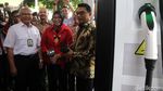 Tempat Ngecas Kendaraan Listrik Hadir di BPPT