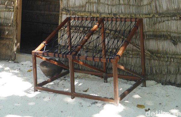 Inilah joali, kursi tradisional Maldives (Kurnia/detikTravel)