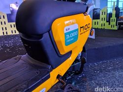 Kuning-kuning, Cerahnya Sepeda Listrik Bertarif Sewa Rp 6.000 Per Jam