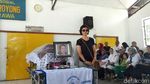 Tegarnya Lintang, Putri Nh Dini di Prosesi Kremasi