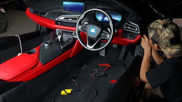 Modif BMW  i8 Atta  Halilintar  Satu satunya di Asia Langsung 