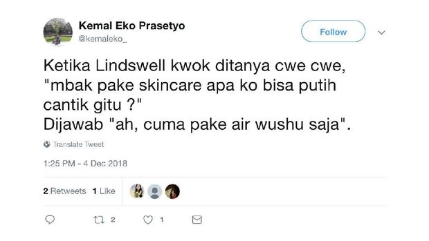 Canda Netizen Soal Lindswell Kwok Mualaf dan Berhijab