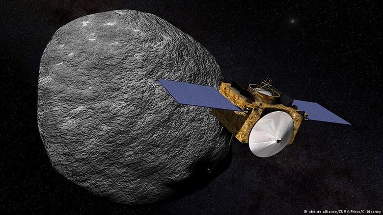 Wahana Luar Angkasa NASA Kumpulkan Sampel dari Asteroid Kuno Wahana Luar Angkasa NASA Kumpulkan Sampel dari Asteroid Kuno