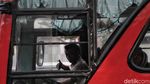 Potret Sedih Senja Kala Metromini di Jakarta