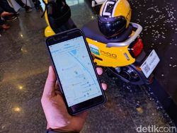 Kuning-kuning, Cerahnya Sepeda Listrik Bertarif Sewa Rp 6.000 Per Jam