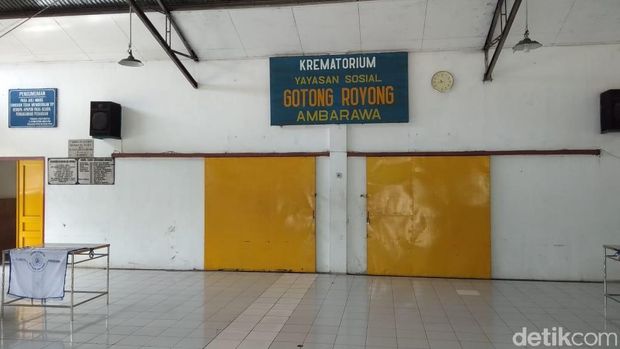 Suasana Krematorium Tempat Jenazah Nh Dini akan Dikremasi di Ambarawa
