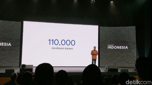 Google mengaku telah melatih 110 ribu developer di Indonesia.